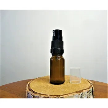 Dávkovač mýdla Pumpička dávkovač na krém a láhev 10 ml hnědá