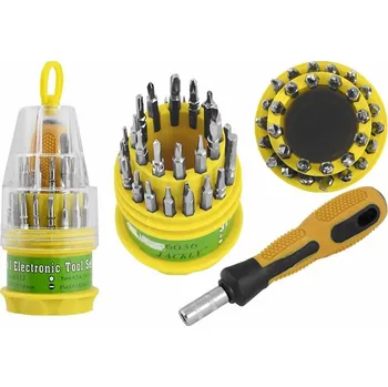 Šroubovák Sada precizních šroubováků, 30 dílů