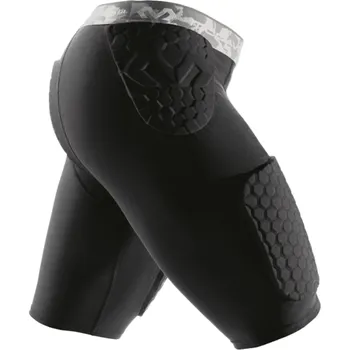 Pánské kraťasy McDavid Hex Thudd Shorts 737 elastické šortky s výztuží černá, XXL