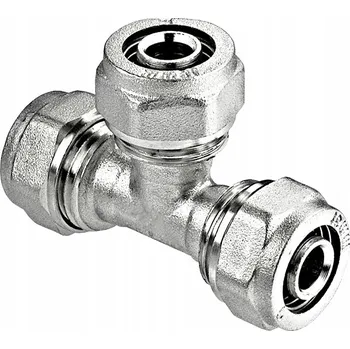 Instalatérský materiál T-ROZDĚLOVAČ PEX 16x16x16 Invena PROV