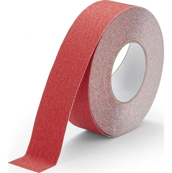 Lepicí páska Protiskluzová páska HESKINS Safety Grip Červená 50mm x 18m