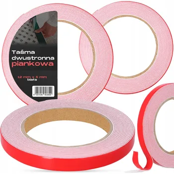 Lepicí páska Oboustranná lepicí páska TRCR 12 mm x 5 m