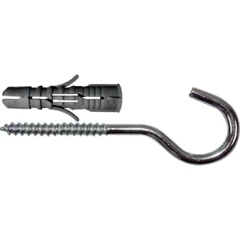 Hmoždinka Hmoždina rozpěrná s křidélky as otevřeným hákem NTHS 8x40