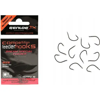 Rybářský háček HÁČKY GENLOG BREAM SPECIAL FEEDER 10 Ks - 4
