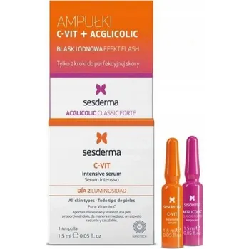 Vrták Sesderma C-VIT Intenzivní sérum v ampulkách, 2x1,5 ml