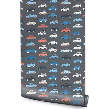 Tapeta Dekorativní tapeta do chlapeckého pokoje auta