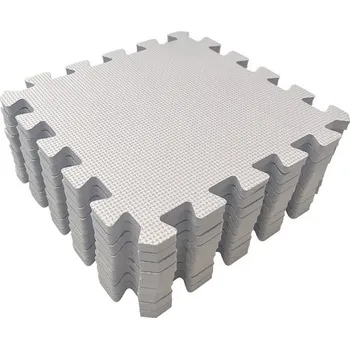 Hračka pro kojence RIALTO BABY hrací podložka PUZZLE 90x90cm Silver