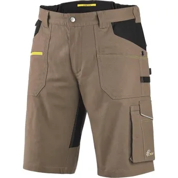 Pánské kraťasy CXS Kraťasy STRETCH, pánské, béžovo-černé, vel. 60