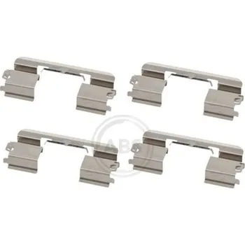 Přislušenství brzdového systému Sada příslušenství, obložení kotoučové brzdy A.B.S. 1875Q