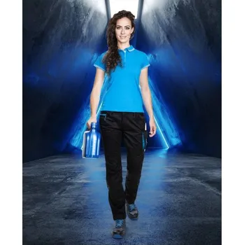 pracovní tričko Dámská polokošile ARDON®FLORET - modré odstíny / XL / XL / modrá