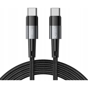 Datový kabel Kabel Tech-protect USB-C - USB-C 2 m šedý