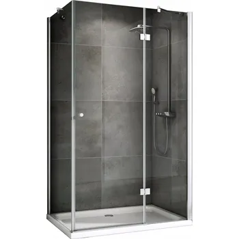 Sprchový kout Leyden Premium s otevíracími dveřmi 120 x 80 cm