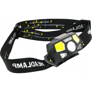 Svítilna ČELOVKA LED SVÍTILNA NA HLAVU S ČIDLEM
