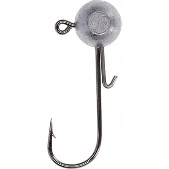 Rybářský háček Mikado JIGOVÁ HLAVIČKA SENSUAL 8g - Velikost háčku 1/0, Černý nikl (BN) - Balení 20 KS