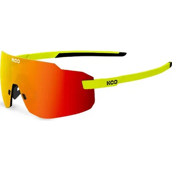 cyklistické brýle Brýle KOO Supernova yellow fluo/Red mirror