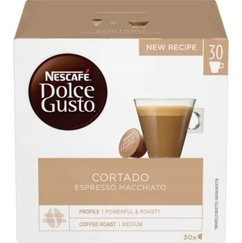 Kapsle do Dolce Gusto Nescafe Cortado Espresso Macchiato 30 ks