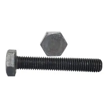 Spojovací materiál Šrouby M10x30 s šestihrannou hlavou, pevnost 8.8, černé, DIN 933, 5 ks