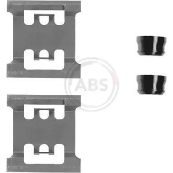 Přislušenství brzdového systému Sada příslušenství, obložení kotoučové brzdy A.B.S. 1145Q