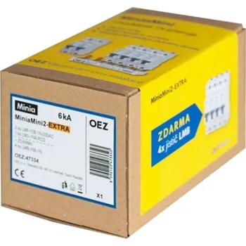 Jistič 2 ks LMF-10B-1N-030AC, 4 ks LMB-16B-1N, 1 ks LMS-1N4-RCD *OEZ:47334