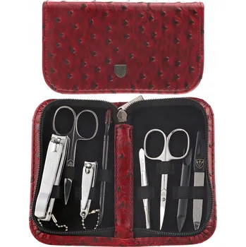 Sada na manikúru a pedikúru, 8dílná sada v elegantním pouzdro