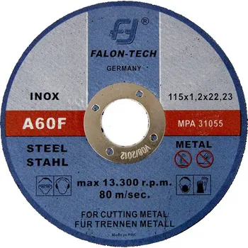 Řezný kotouč Řezací kotouč na kov Falon-Tech FTMC11512