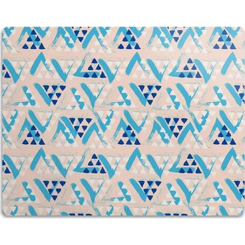 Miska pro psa Pro kočky podložka pod misky Fantazja trojúhelník, 45x35