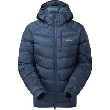 Dámská péřová bunda Rab Glaceon Pro Jacket Barva: Tempest Blue, Velikost: S