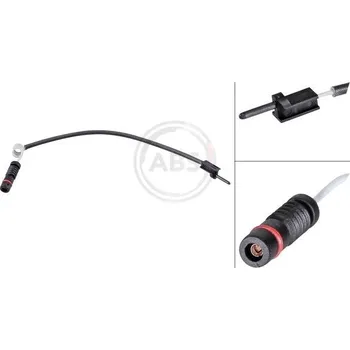 Brzdová destička Výstražný kontakt, opotřebení obložení A.B.S. 39596