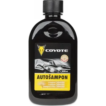 Autošampón Coyote Autošampon s voskem Carnauba 500 ml