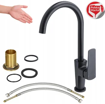 Vodovodní baterie Stojánková kuchyňská baterie Sotbe TOGA černá