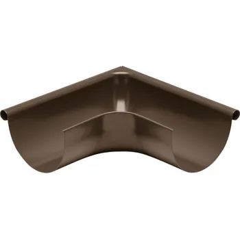 okap KJG žlabový roh vnější 330 Barva: RAL 8028 - Tmavě Hnědá