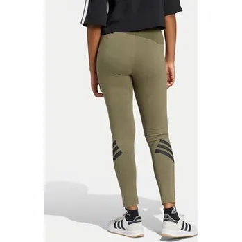 Dámské legíny adidas Legíny Future Icons 3-Stripes JE0221 Zelená Slim Fit XS