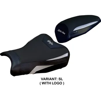 Moto sedlo TPZ Italia potah sedla Kawasaki Ninja ZX 4 R (23-24) Anet model potah sedla: s logem SL (silver)