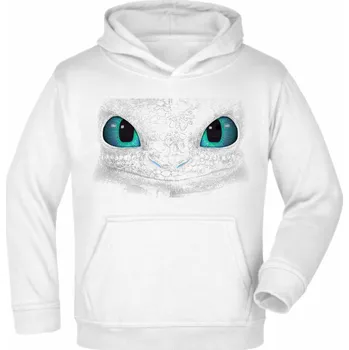 Chlapecká mikina Bavlněná mikina Bleskoběska z filmu Jak vycvičit draka Velikost: 110/116 - 5/6let, Varianta: Dětské - UNI