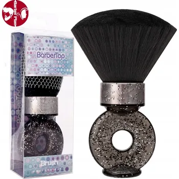 Profesionální kartáč, smetáček do kadeřnického salonu | Černý