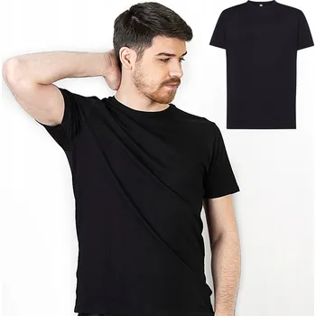 Pracovní obuv Černé bavlněné tričko JHK velikost L, rychleschnoucí