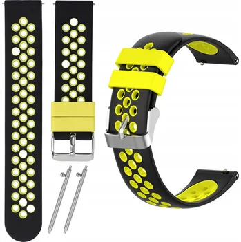 Řemínek na hodinky Řemínek Aristex pro Samsung 22mm žlutý