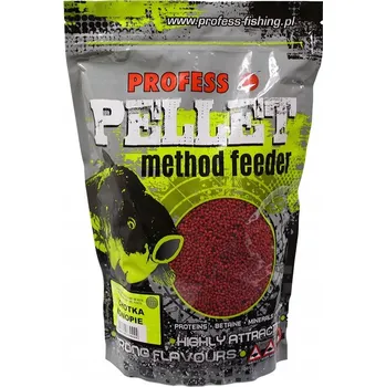 Pelety 2 mm Method Feeder OCHOTKA KONOPIE Profess do košíku podavače 700g