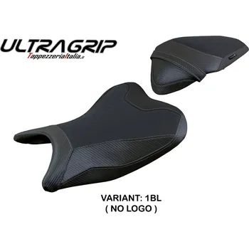 Moto sedlo TPZ Italia potah sedla Kawasaki Ninja 400 (18-23) Ribera ultragrip model potah sedla: bez loga 1BL (black)