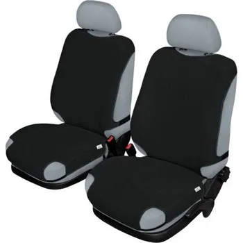 Autopotah Autopotahy přední triko i pro boční airbag černé sada 2ks