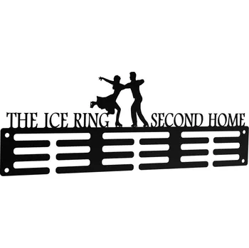 Věšák Organizér Držák na medaile Věšák DŘEVĚNÝ Nástěnný KLUZÁNÍ / KRASOBRUSLENÍ