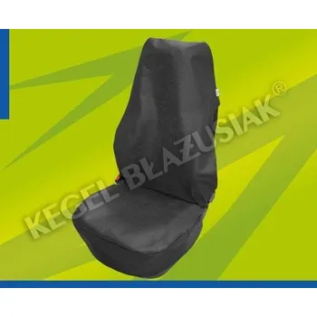 Potah sedadla Ochranné potahy do auta na přední sedačky černé látkové 2 kusy