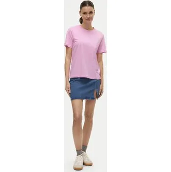Dámské tričko Vero Moda T-Shirt Paulina 10316991 Růžová Regular Fit XS