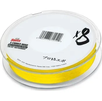 Sufix šňůra X8 Braid 150 m/0,128 mm/5 kg žlutá