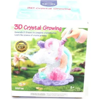 kreativní sada Rostoucí krystaly 3D jednorožci