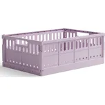 Made Crate Skládací přepravka Lilac – maxi
