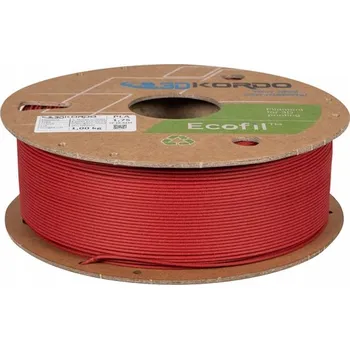 3D tisk 3DKORDO Ecofil Filament PLA Red