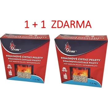 Mr.FIRE komínové čisticí pelety 1,5 kg - AKCE 1+1