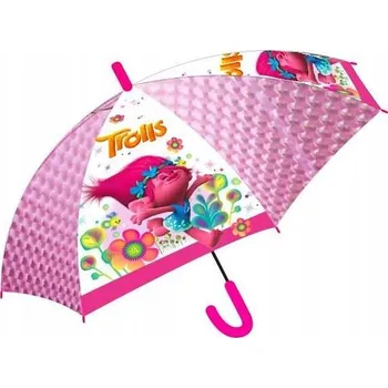 Deštník VELKÝ DĚTSKÝ DEŠTNÍK PRO DĚTI TROLLOVÉ