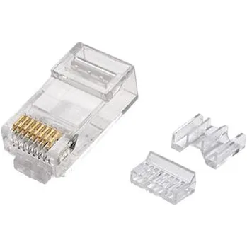 Počítač ROLINE Konektor RJ45 kat. 6a nestíněný, na lanko / drát, skládaný,10ks - 21.17.3098